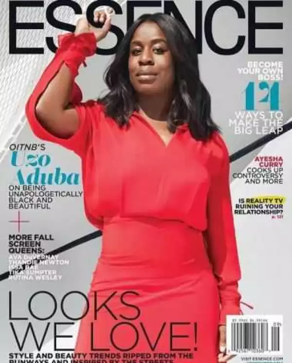 Nigerian/American Hollywood Actress Uzo Aduba Graces The Cover Of Essence Magazine